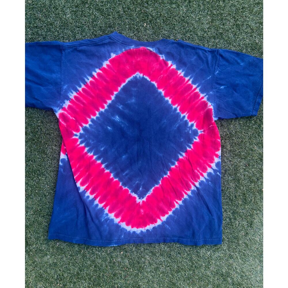 Boston Red Sox Tie Dye T-Shirt Majestic MLB Graphic Tee - Picture 4 of 4